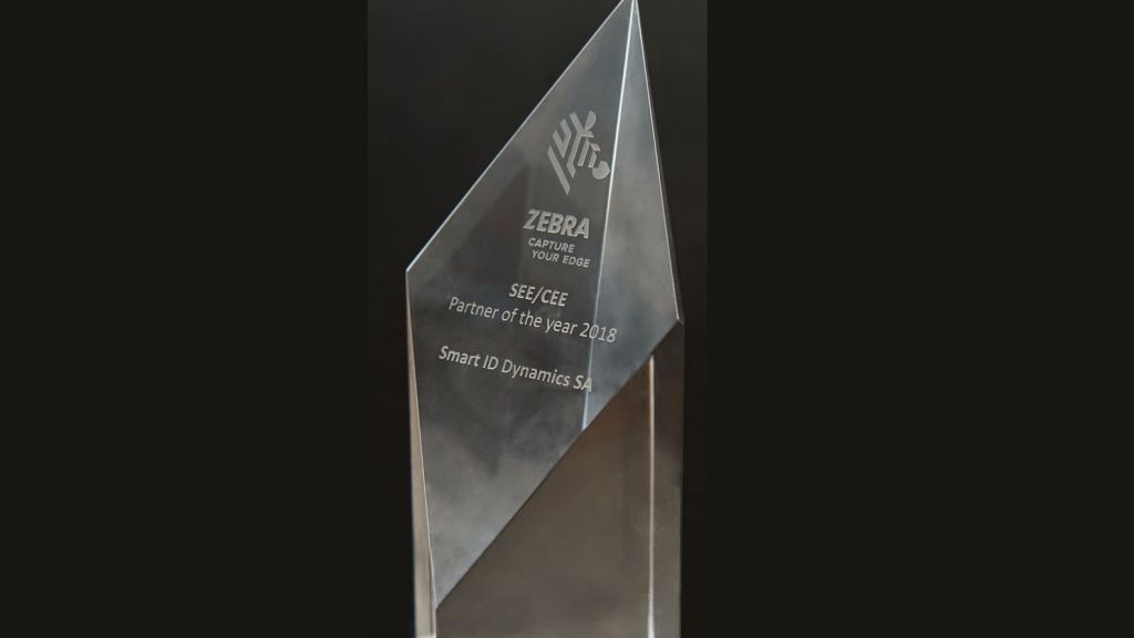 Smart ID Dynamics is the Partner of the year 2018 for SEE & CEE at the Zebra Technologies Partners Regional Summit