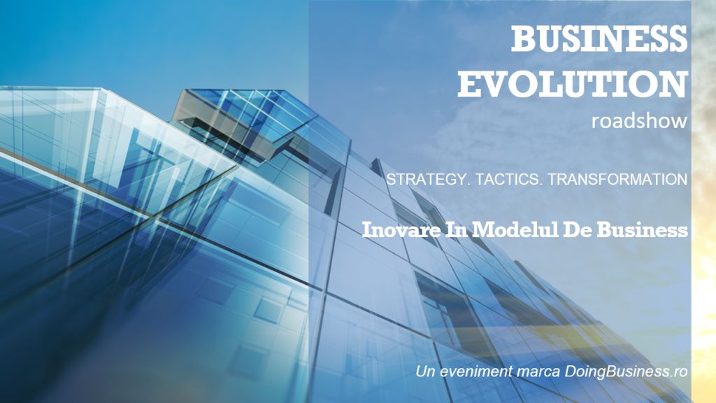 Business Evolution Roadshow  – STRATEGY. TACTICS. TRANSFORMATION
