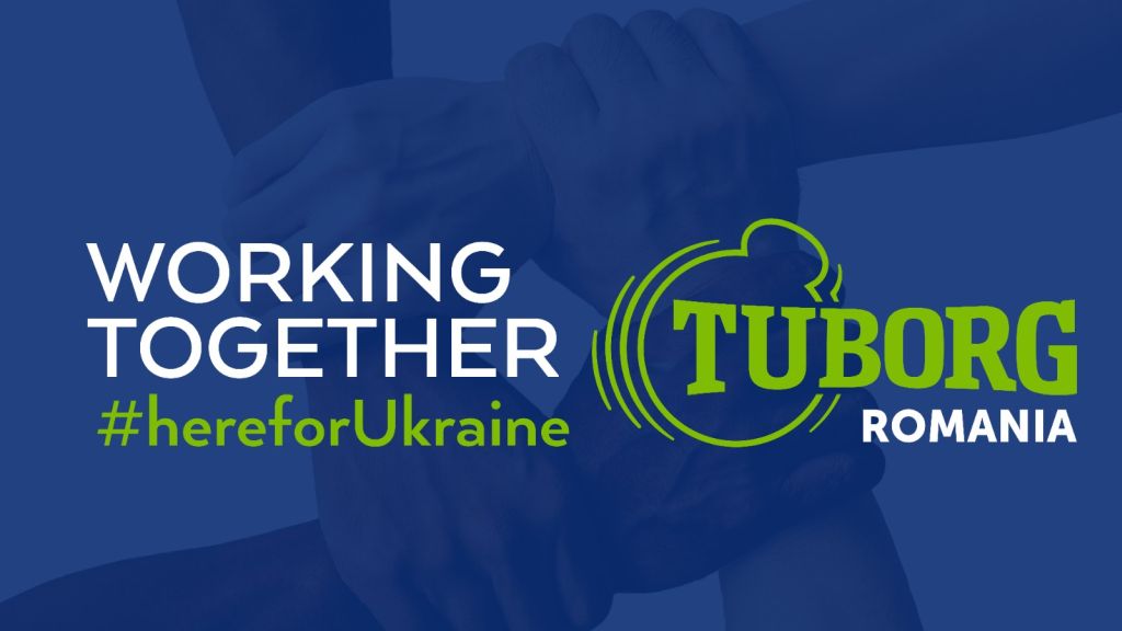 Tuborg Romania ofera locuri de munca si cazare familiilor refugiate din Ucraina