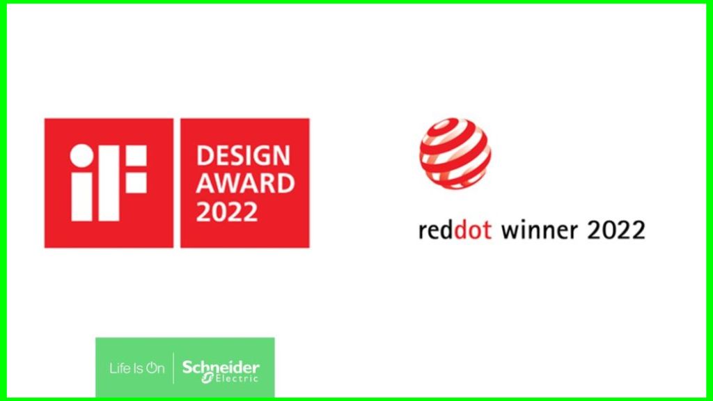 Schneider Electric multi-awarded winning for design this season