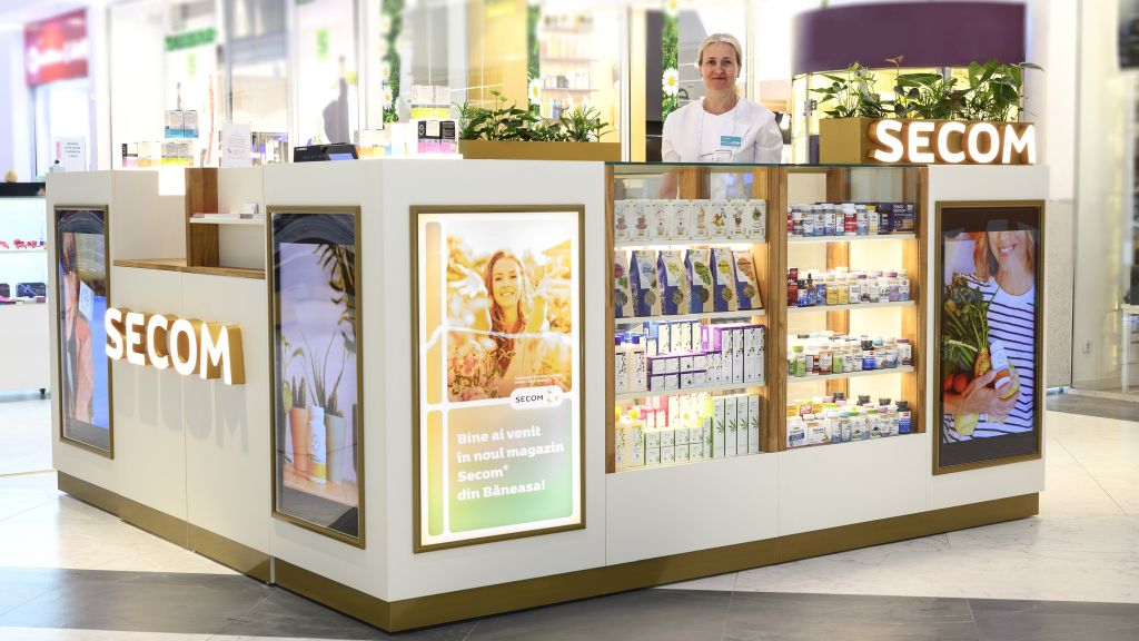 Secom® isi extinde portofoliul de produse din retailul propriu si lanseaza un nou magazin in Baneasa Shopping City