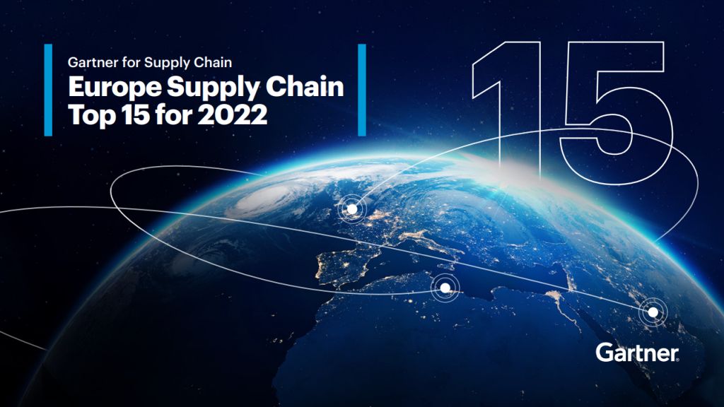 Schneider Electric occupies the 1st place in the Top 25 Gartner® Supply Chain: Europe Top 15, for the third consecutive year