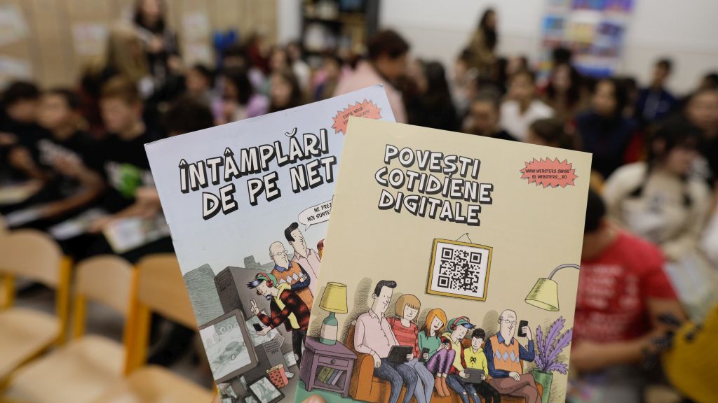 Campania de educatie digitala #sigurantaonline a ajuns in scoli
