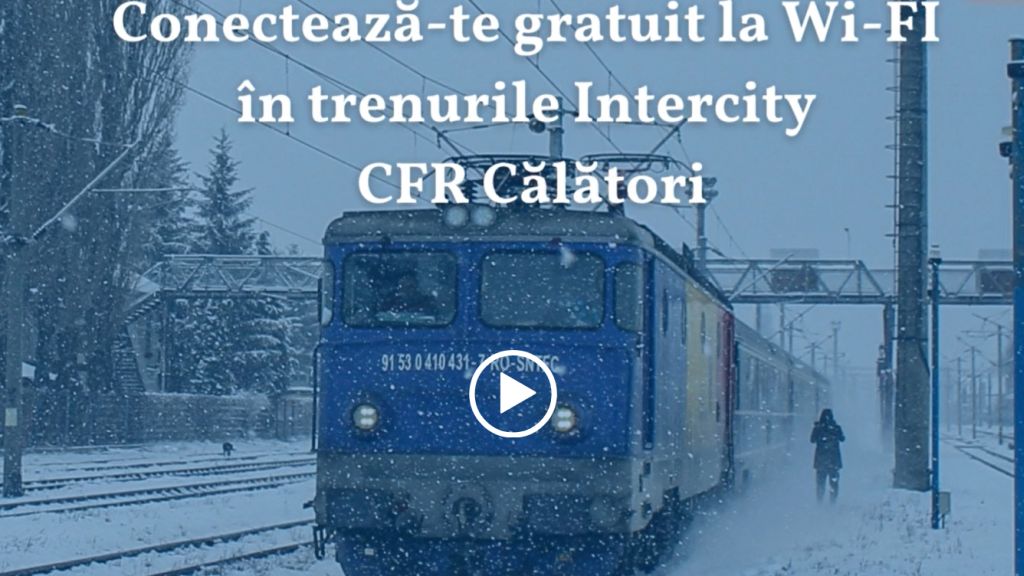 CFR Calatori pune gratuit la dispozitie pasagerilor, din trenurile IC, Wi-Fi la viteza 4G furnizat de Orange Business Services