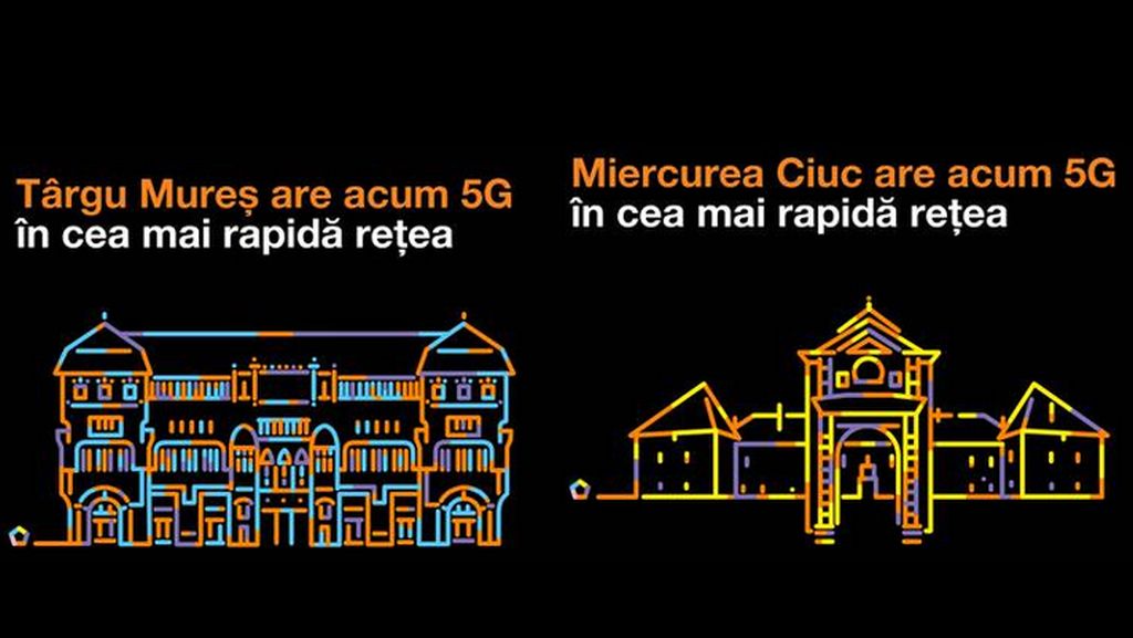 Orange adauga doua noi orase pe harta 5G - Targu Mures si Miercurea Ciuc