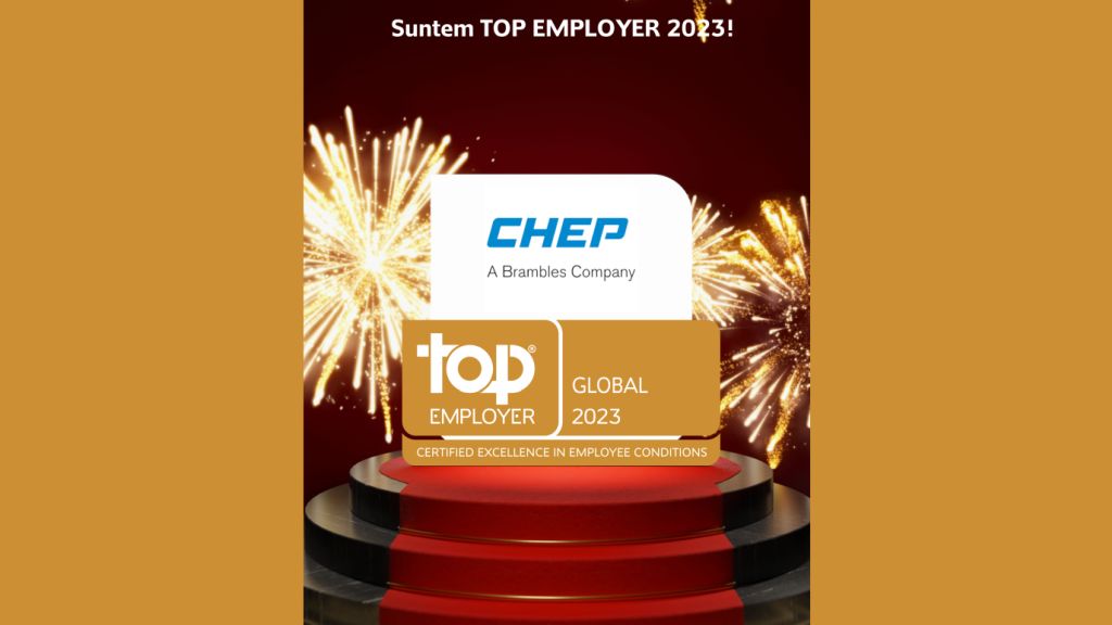 CHEP accredited as a 2023 Global Top Employer
