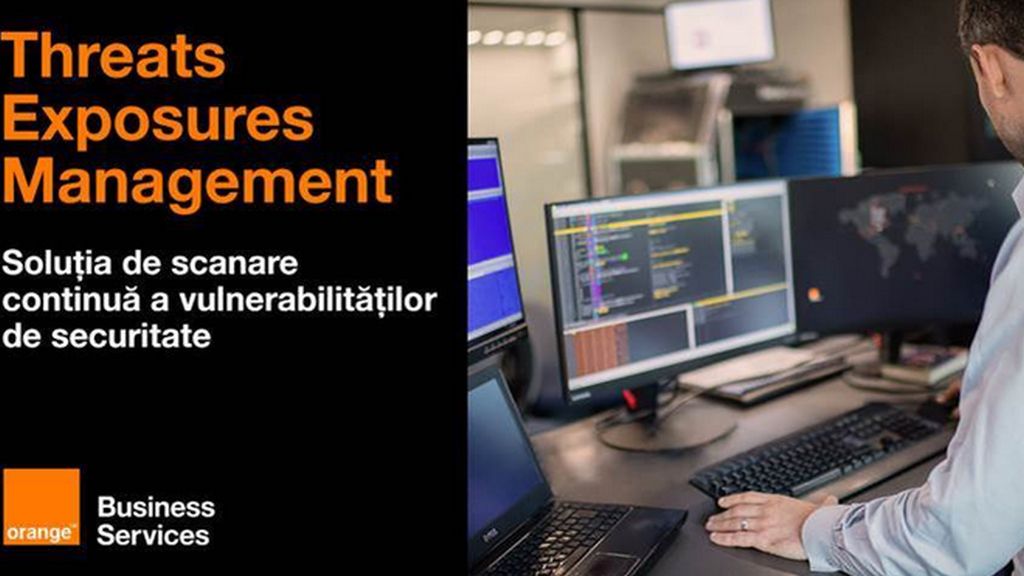 Orange Business Services incurajeaza preventia in securitate cibernetica si lanseaza o solutie de scanare continua a vulnerabilitatilor companiilor cu ajutorul AI