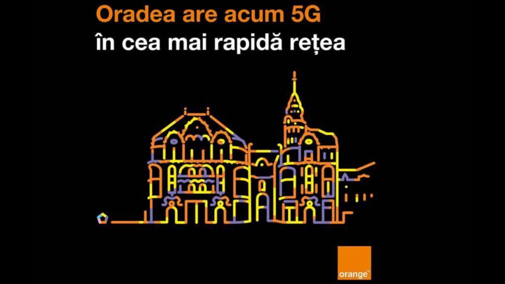 Orange continues to expand its network at the national level and adds Oradea to the map of 5G cities