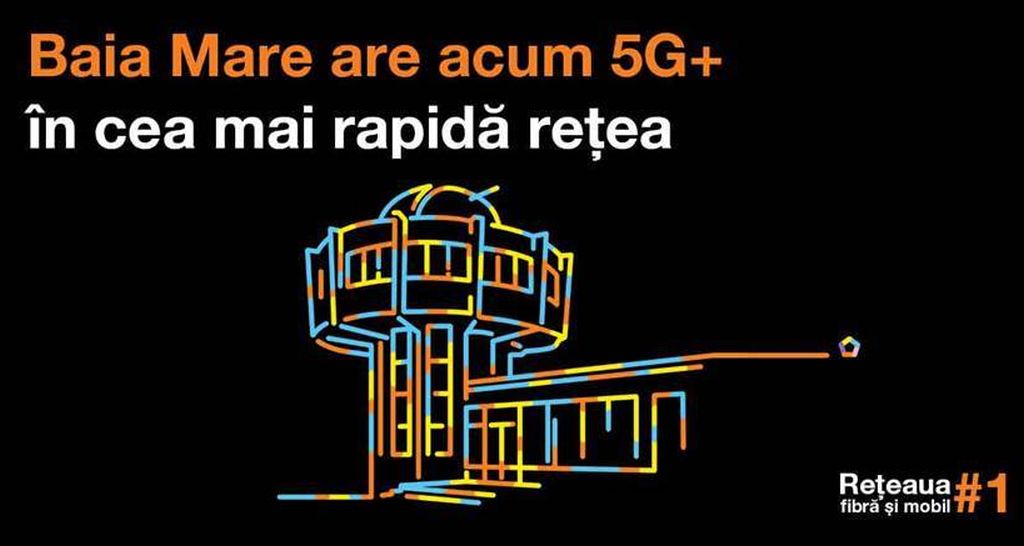 Orange continues to expand its network and adds Baia Mare to the map of 5G cities