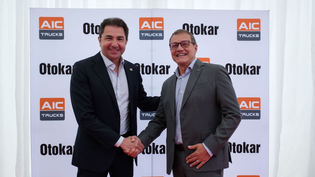 AIC Trucks celebrates the launch of the Otokar brand in the company's portfolio