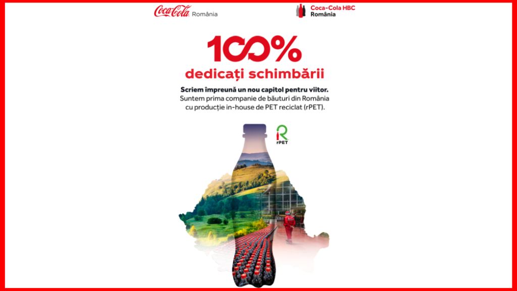 Premiera in Romania: Sistemul Coca-Cola in Romania devine primul producator local de bauturi cu o unitate proprie de fabricare a PET-ului reciclat