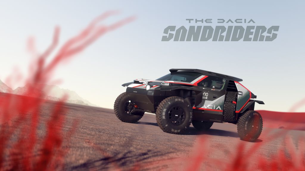DACIA PRESENTS THE SANDRIDER, THE COMPETITION VEHICLE FOR THE DAKAR RALLY!