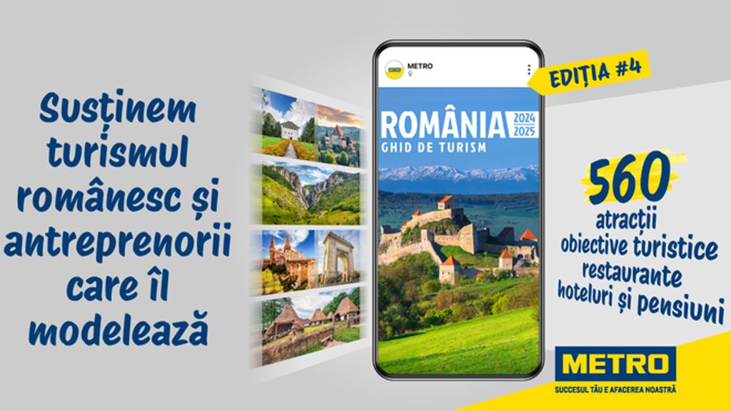 THE FOURTH EDITION OF ROMANIA: TOURISM GUIDE WAS LAUNCHED, A METRO INITIATIVE FOR SUPPORTING AND PROMOTING INDIGENOUS TOURISM
