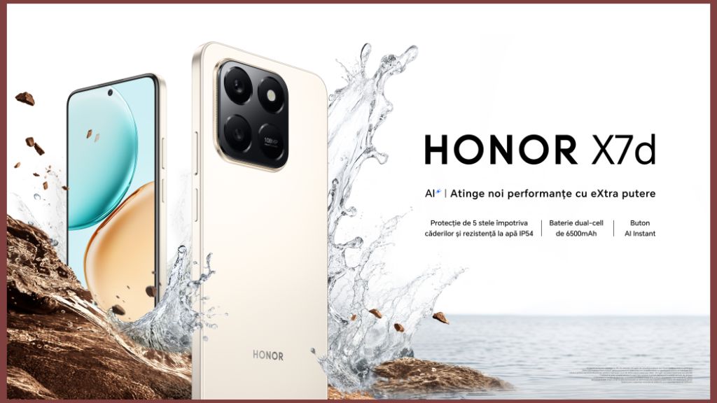 The first smartphone in its class with a dedicated AI button: HONOR X7d