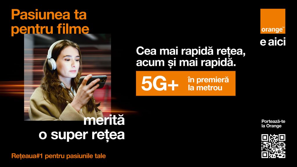 Orange Romania launches 5G+ in the Bucharest metro