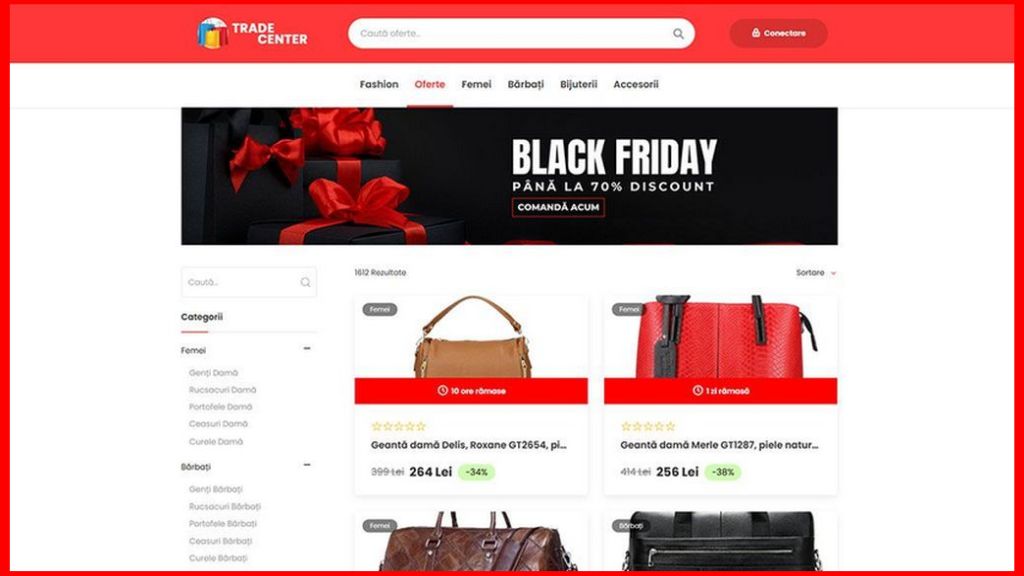 Discover Fashion Accessories at TradeCenter.ro (P)
