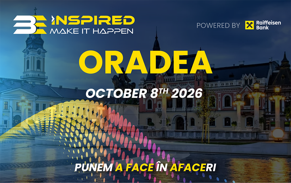 Be Inspired. Make it Happen!, ARTEMIS LETO, ORADEA,  8 Octombrie