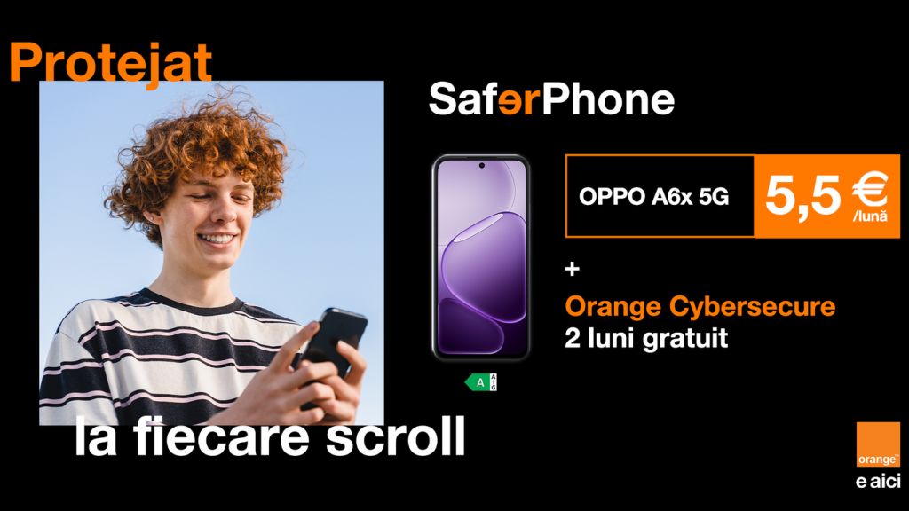 Orange Romania a lansat SaferPhone – solutia completa care face experienta primului telefon al copilului sigura