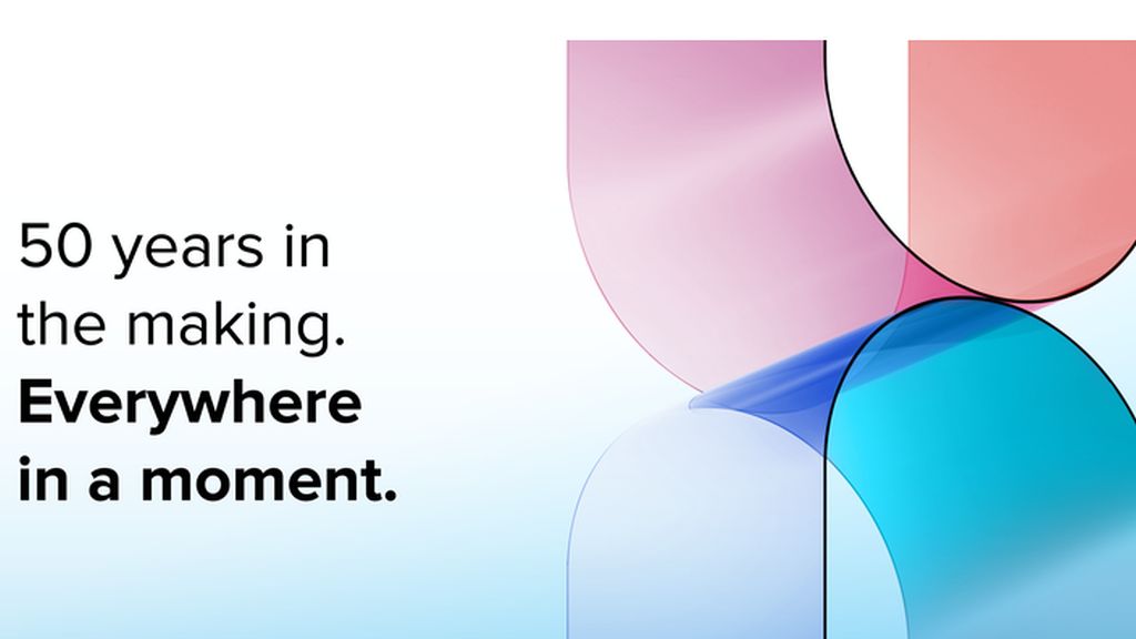 Passport. 50 years in the making. Everywhere in a moment.