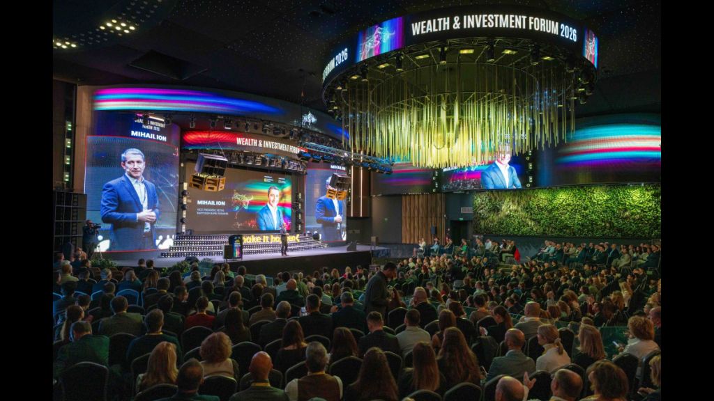 Wealth & Investment Forum, organizat de Asociatia B-Leader si Doingbusiness.ro, a reunit la Bucuresti peste 1000 de participanti, antreprenori si experti internationali in investitii
